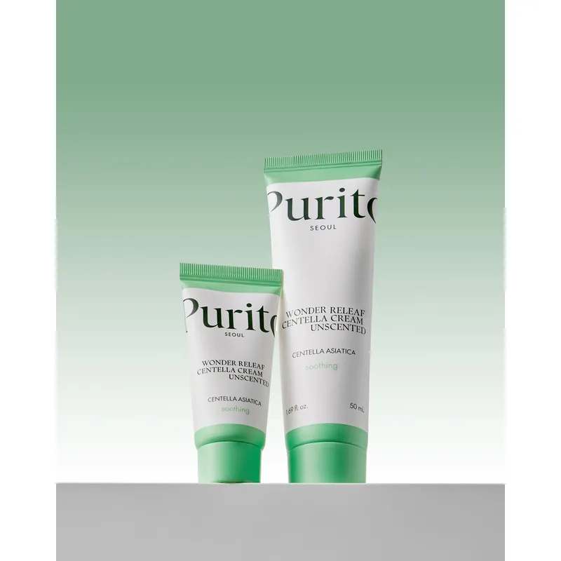 Bild 2 för Purito SEOUL - Wonder Releaf Centella Cream Unscented 15ml