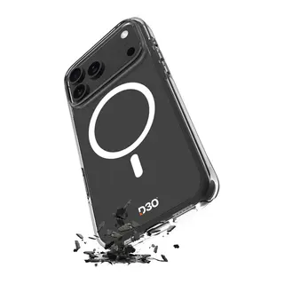 Produktfoto för Puro iPhone 17 Pro Max Mobilskal Magsafe Impact Clear D3O - Clear