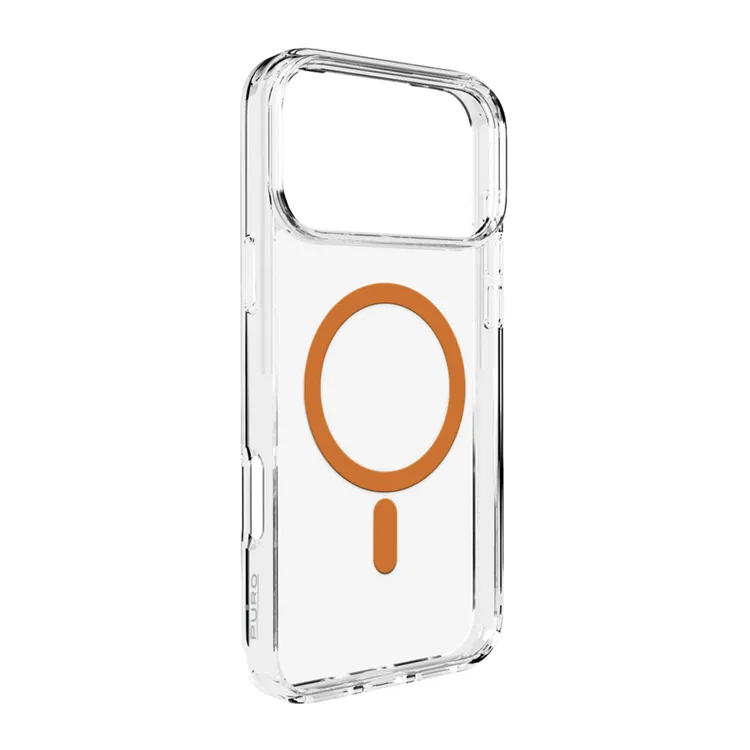 Alternativ bild 0 för Puro iPhone 17 Pro Mobilskal Magsafe Lite Mag - Transparent
