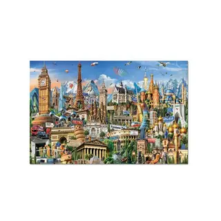 Produktfoto för Pussel Educa Europe Minature 1000 Delar