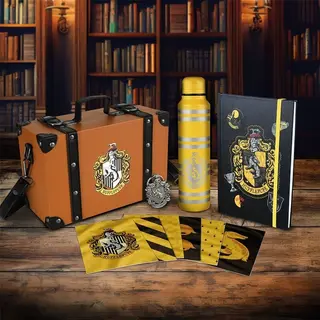 Produktfoto för Pyramid - Harry Potter (Colorful Crest Hufflepuff) Premium - Presentuppsättning