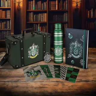 Produktfoto för Pyramid - Harry Potter (Colorful Crest Slytherin) Premium - Presentuppsättning