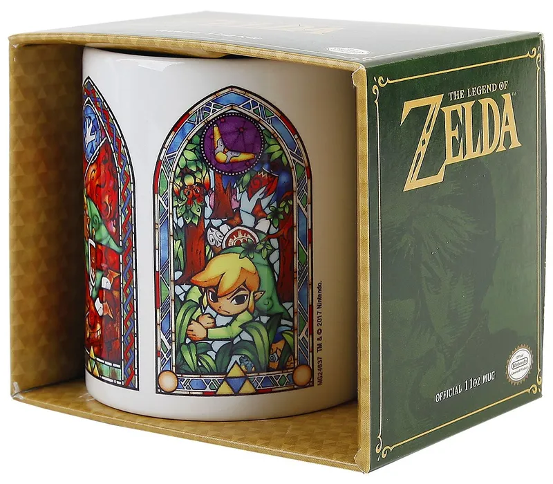 Bild 1 för Pyramid - The Legend Of Zelda (Stained Glass) - Muggar