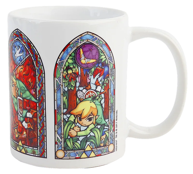 Bild 2 för Pyramid - The Legend Of Zelda (Stained Glass) - Muggar