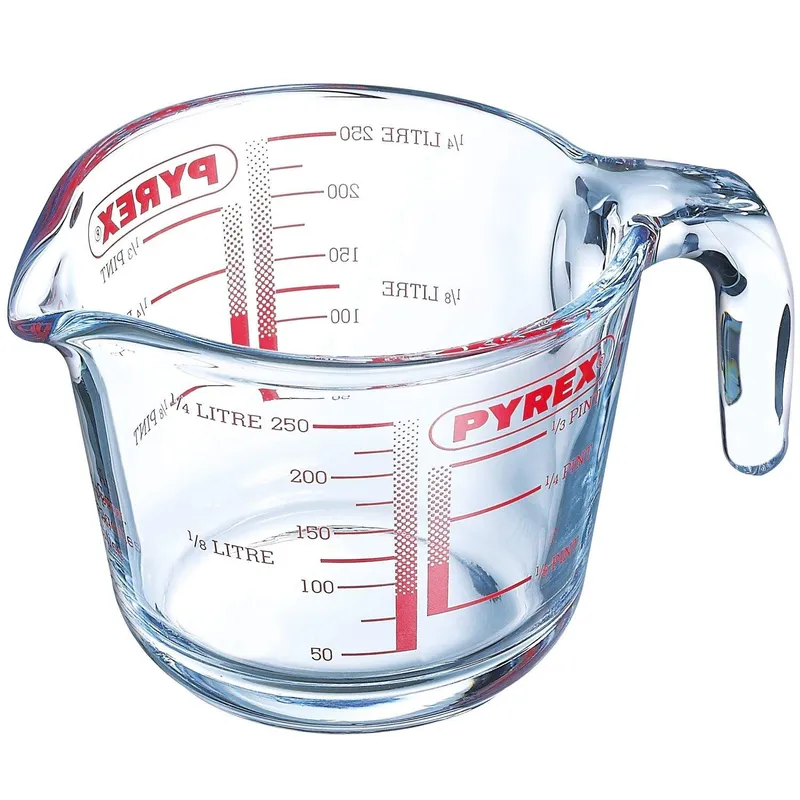 Alternativ bild 0 för Pyrex Måttbägare i Glas 0,25 liter