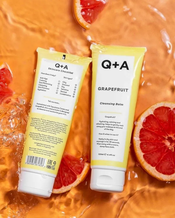 Bild 6 för Q+A Grapefruit Cleansing Balm 125 ml