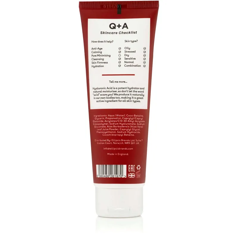 Bild 2 för Q+A Hyaluronic Acid Daily Moisturiser 75 ml
