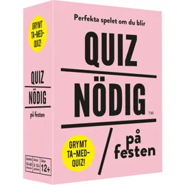 Alternativ bild 0 för Quiznödig på Festen Frågespel
