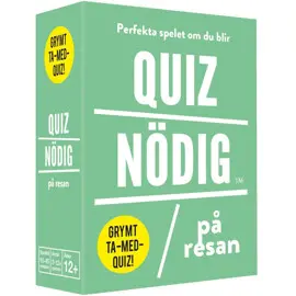 Produktfoto för Quiznödig på Resan Frågespel