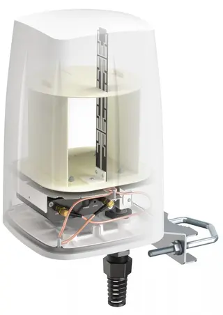 Produktfoto för QuWireless QuSpot, 4 dBi, 0.694-0.96/1.7-2.2/2.2-2.7  2.4-2.5/4.7-6 GHz, 2 / 4 dBi, 6 dBi, 50 O, 360°