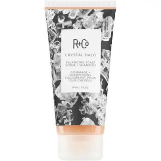 Produktfoto för R+Co Crystal Halo Scalp Scrub+Shampoo 89 ml