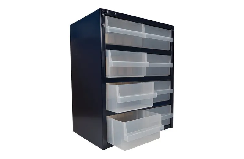 Alternativ bild 0 för raaco Cabinet 250/8-2, Verktygslåda, Polypropylen, Blå, 50 kg, 357 mm, 255 mm