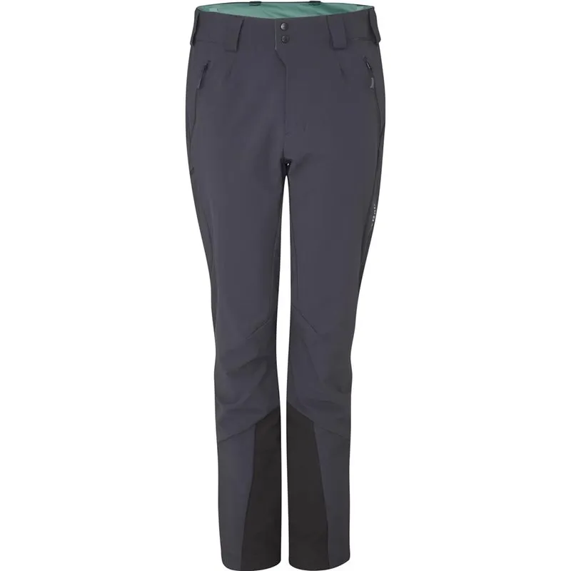Bild 1 för Rab Ascendor AS Pants Womens Ebony (Eucalyptus)