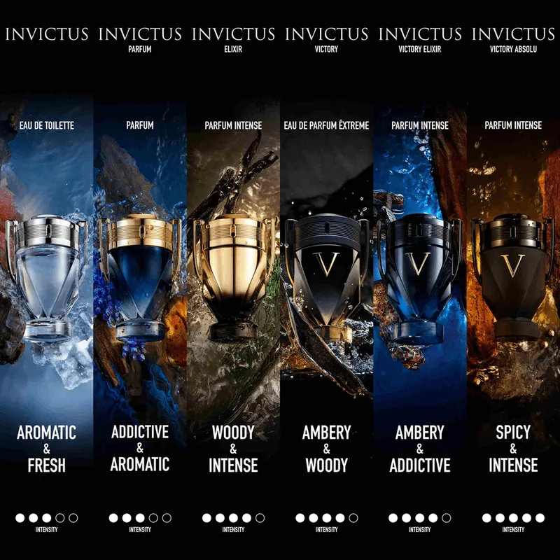 Bild 4 för Rabanne Invictus Parfum 200 ml