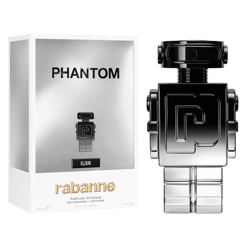 Bild 2 för Rabanne Phantom Black Elixir Parfum - 150 ml