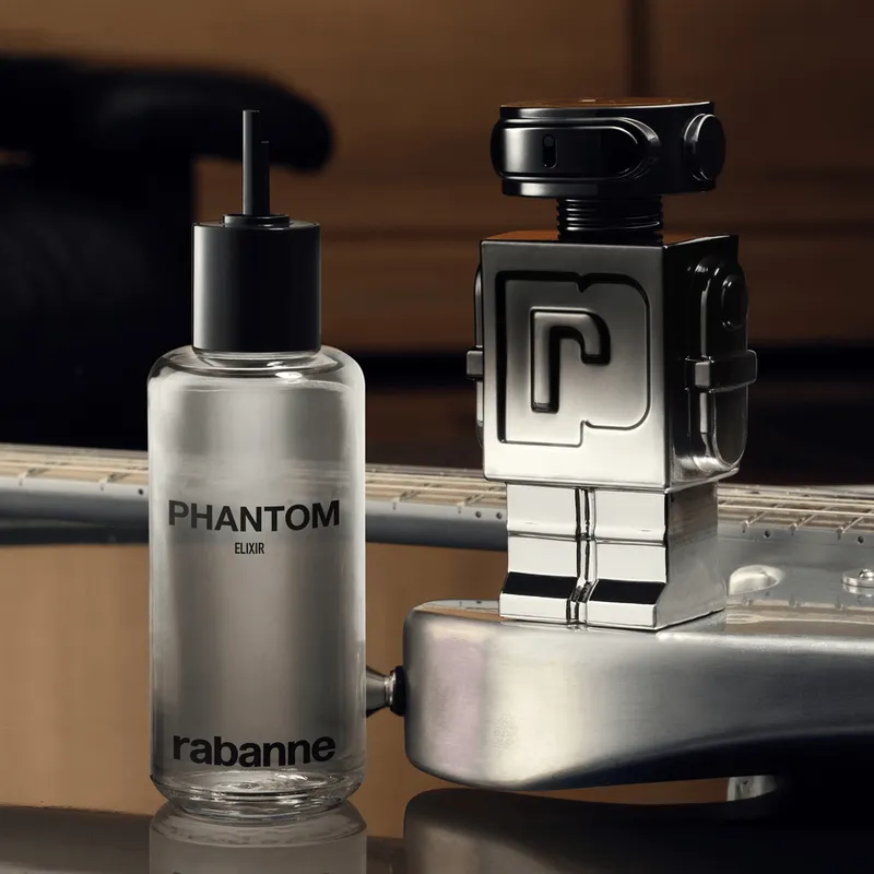 Bild 6 för Rabanne Phantom Black Elixir Parfum - 200 ml