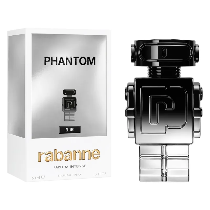 Bild 2 för Rabanne Phantom Black Elixir Parfum - 50 ml
