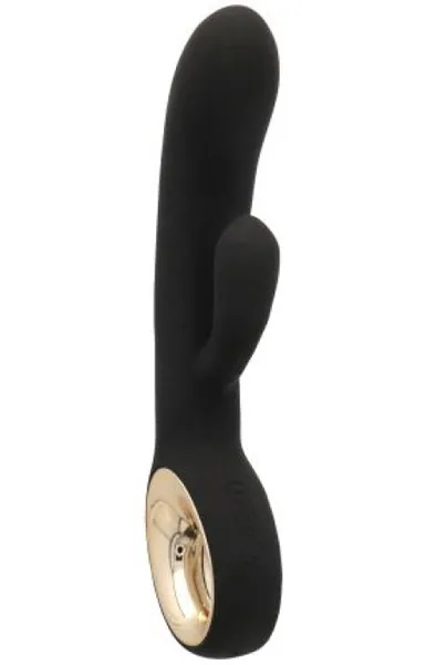 Bild 2 för Rabbit Vibrator Handy Two Touch Grip Black Rabbitvibrator