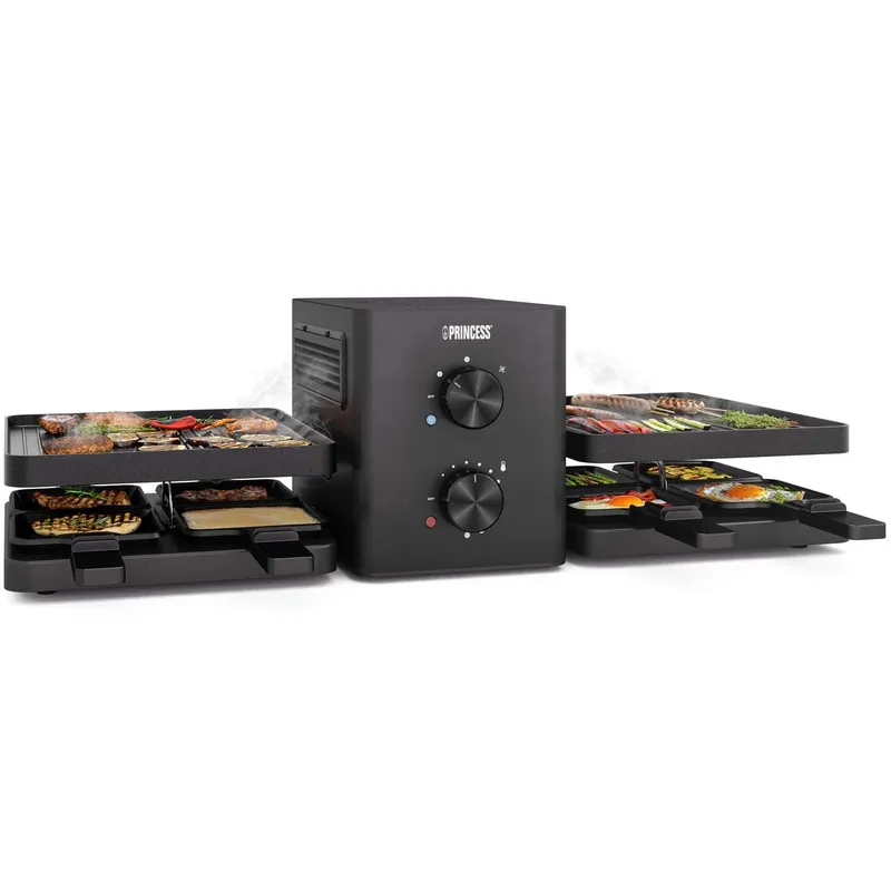 Bild 2 för Raclette Purify 162660 Smokeless 2X20X23cm Ceramic