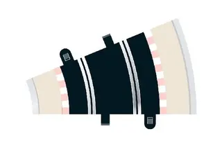 Produktfoto för Rad 2 Half Standard Curve 22.5° (2 per bag)