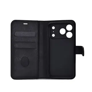 Produktfoto för RADICOVER iPhone 17 Pro Plånboksfodral Strålningsskydd 3 Kort RFID - Svart