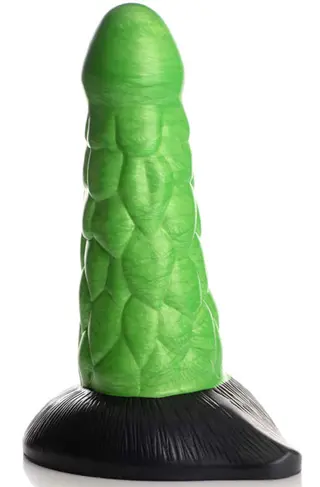 Produktfoto för Radioactive Reptile Thick Scaly Silicone Dildo 19 cm