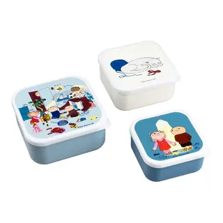 Produktfoto för Rätt Start Alfons Åberg Snackbox 3-pack (Blå)