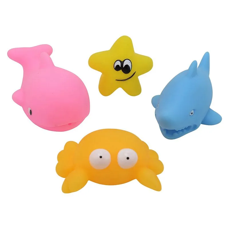 Bild 1 för Rätt Start badleksaker koralldjur 4-pack