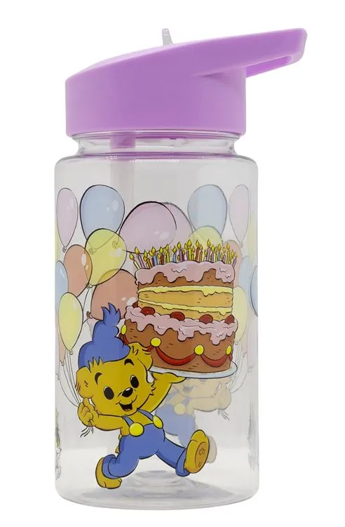 Bild 1 för Rätt Start Bamse Kalas Vattenflaska (Rosa)