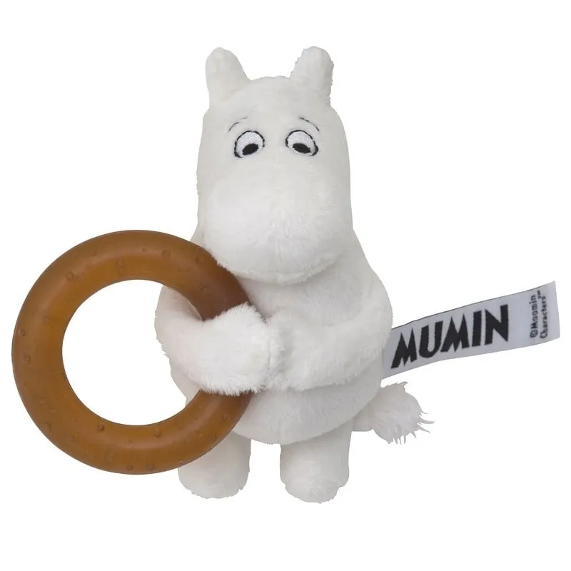 Bild 1 för Rätt Start bitleksak med naturgummiring Mumin