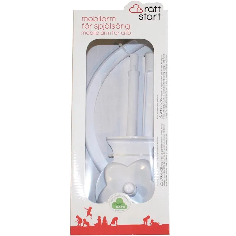Alternativ bild 0 för Rätt Start mobilarm plast, vit