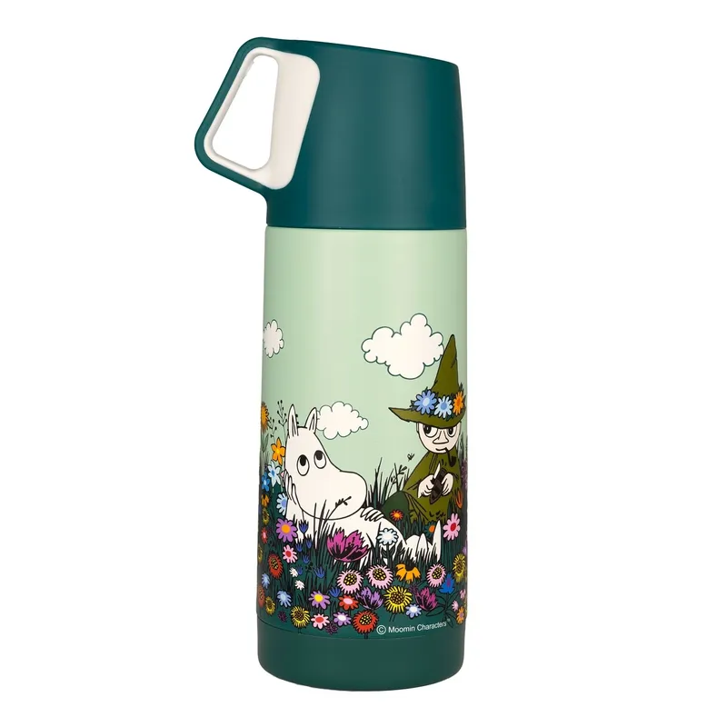 Bild 2 för Rätt Start Mumin Äng Termos 350 ml (Grön)