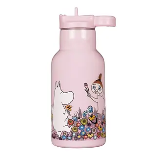 Produktfoto för Rätt Start Mumin Äng Vattenflaska (Rosa)