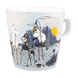 Produktfoto för Rätt Start Mumin Kobbar & Skär Mugg med handtag