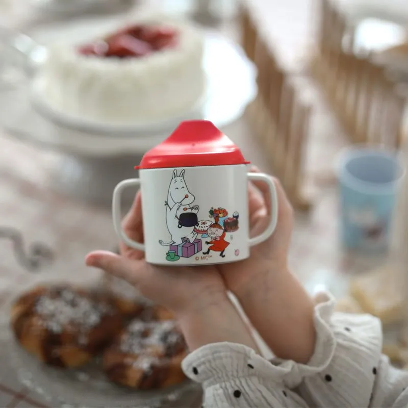 Bild 2 för Rätt Start Mumin Lilla My Pipmugg (Röd)