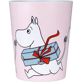 Alternativ bild 0 för Rätt Start Mumin Picknick Tumblermugg (Rosa)