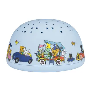 Produktfoto för Rätt Start Nattlampa med stjärnhimmel och musik Bamse