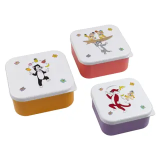 Produktfoto för Rätt Start Pelle Svanslös Snackbox 3-pack (Mix)