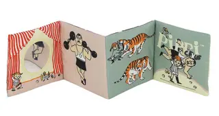 Produktfoto för Rätt Start Pippi Cirkus Prasselbok
