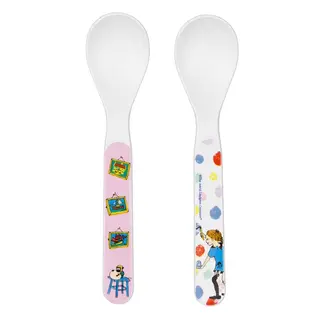 Produktfoto för Rätt Start Pippi Födelsedag Skedar 2-pack