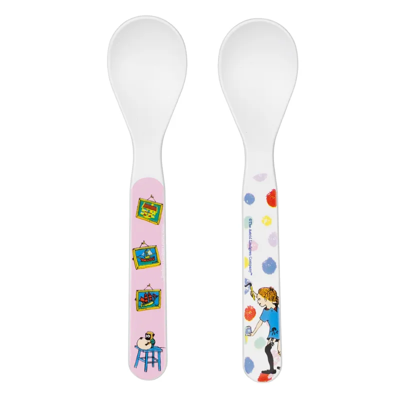 Bild 2 för Rätt Start Pippi Födelsedag Skedar 2-pack