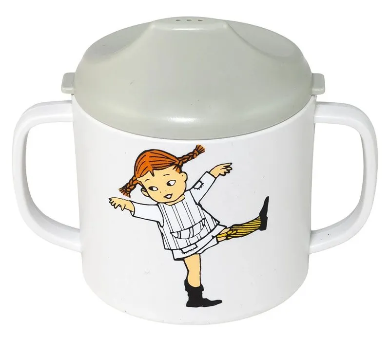 Bild 2 för Rätt Start Pippi Långstrump Cirkus Pipmugg (Beige)