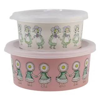 Produktfoto för Rätt Start snackbox 2-pack, Elsa Beskow Blomsterfesten
