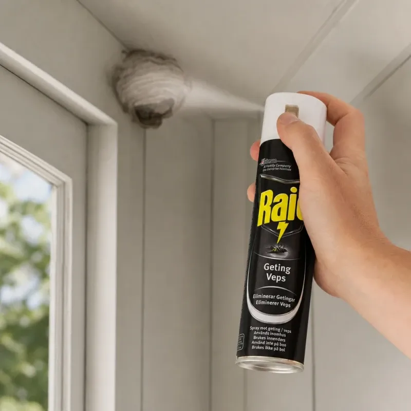 Bild 2 för RAID GETINGSPRAY BY RADAR 0,3L | Beijerbygg Byggmaterial