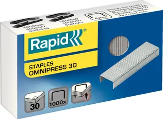 Produktfoto för Rapid Häftklammer Omnipress 30 1000/ask