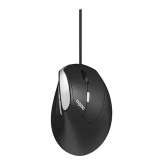 Produktfoto för RAPOO EV200 mouse - Ergonomisk mus - Optisk / gyroskopiska - 6 knappar - Svart