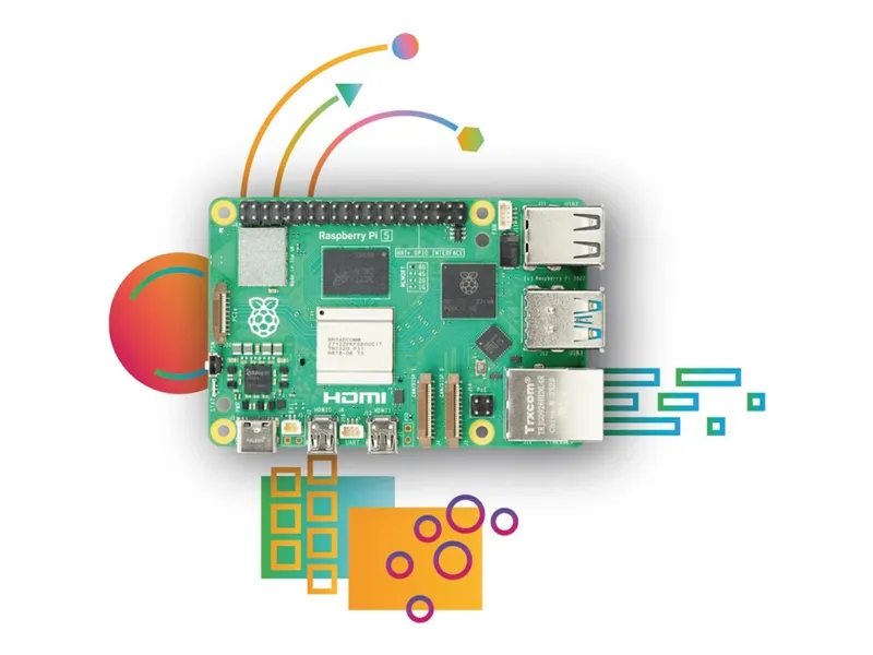 Alternativ bild 0 för Raspberry Pi 5 Model B enkortsdator - 16GB