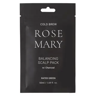 Produktfoto för Rated Green Scalp Pack Cold Brew Rosemary Balancing Scalp Pack Charcoa
