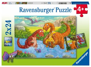 Produktfoto för Ravensburger 00.005.030, 24 styck, Dinosaurier, 4 År