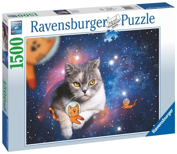 Alternativ bild 0 för Ravensburger Cats In Space 1500p
